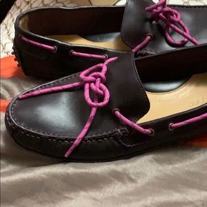fuchsia loafers mens
